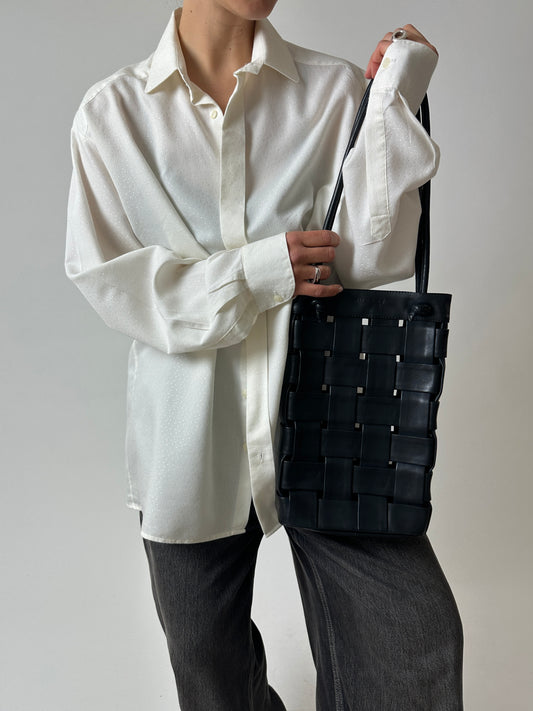 Oversized dotted shirt | Off white