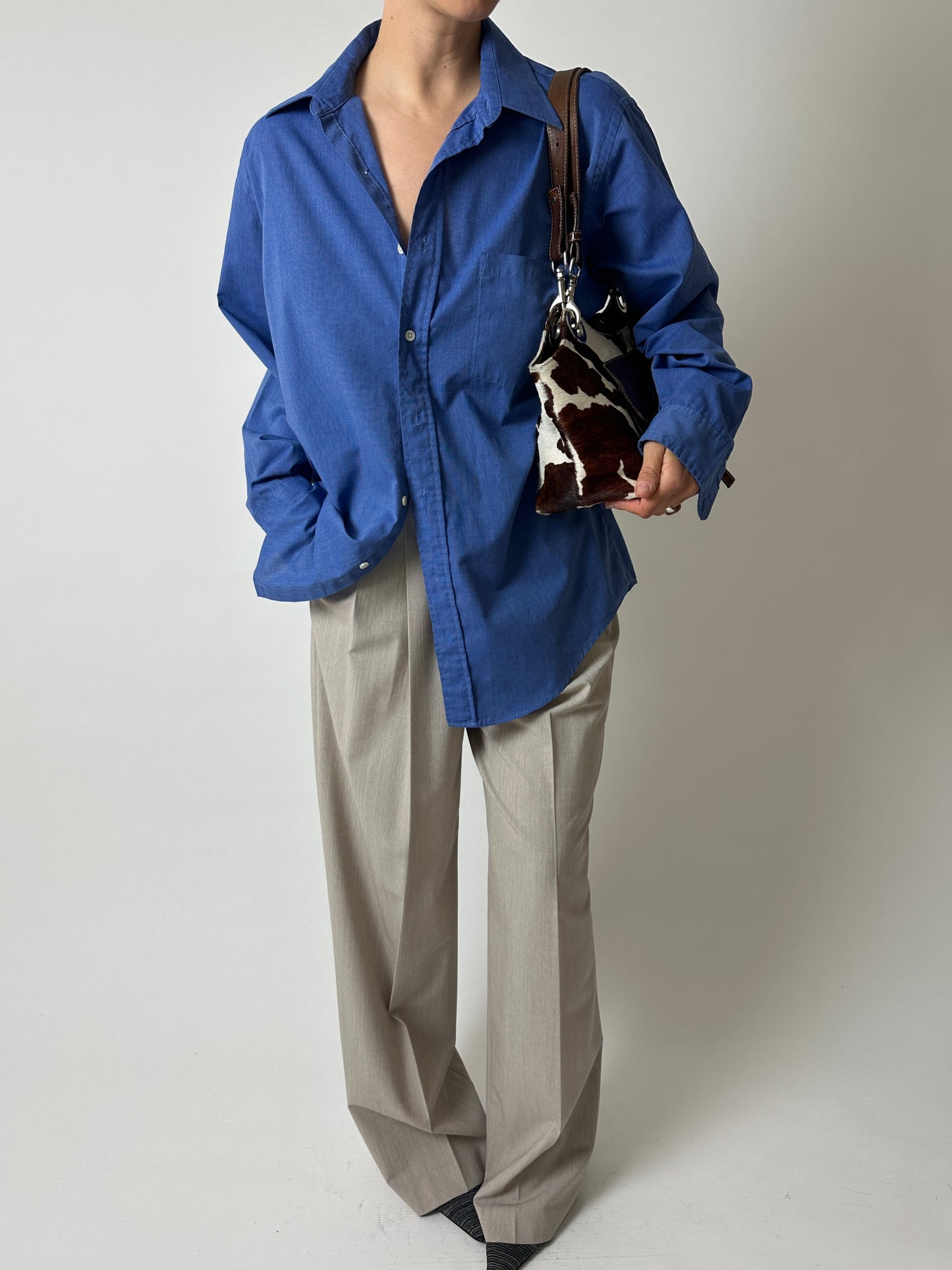 Oversized shirt | Blue