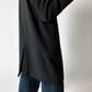 Oversized wool coat | Dark grey