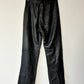 Leather trousers | Black