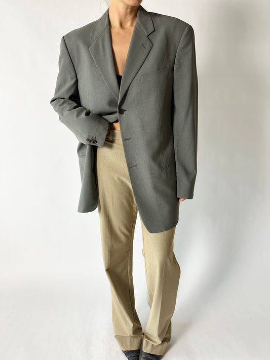 Armani blazer | Soft grey