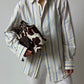 Striped shirt | Butter / Blue