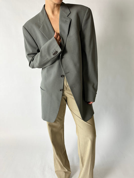 Armani blazer | Soft grey