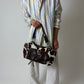 Cow leather shoulder bag | Brown