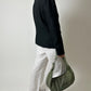 Linen zip jacket | Black