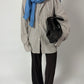 Wool blend v-neck sweater | Light Blue