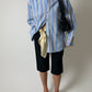 Leather shoulder bag | Black