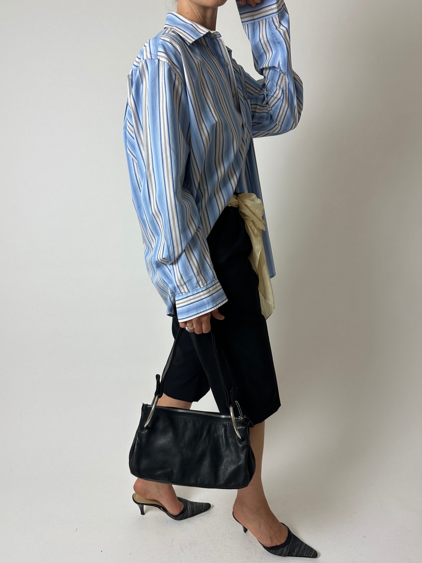 Striped shirt | Blue / White
