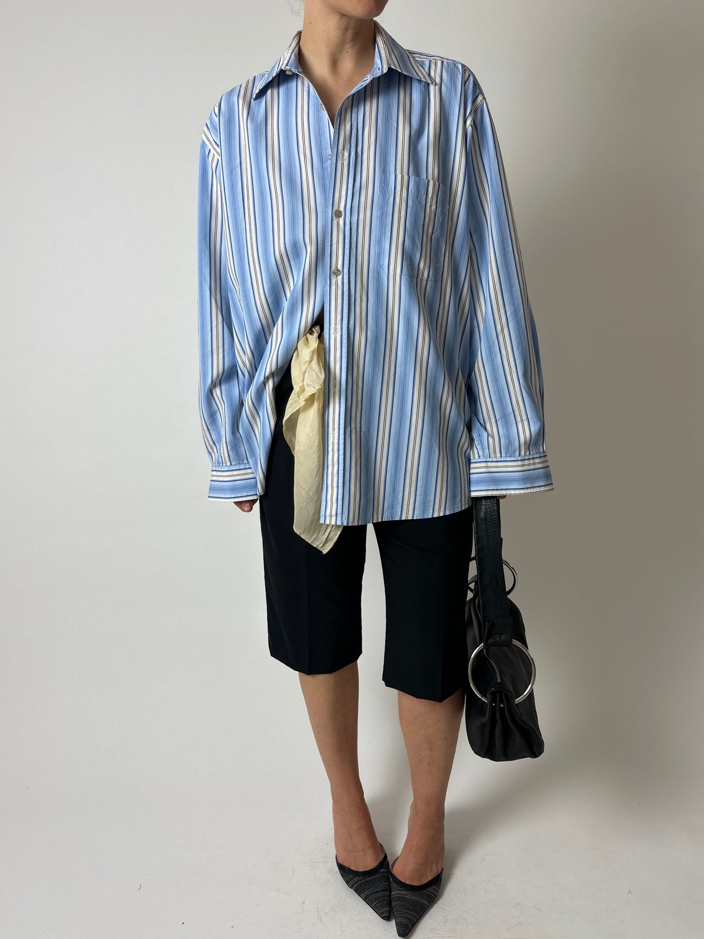 Striped shirt | Blue / White