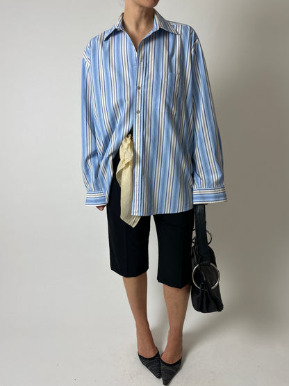 Striped shirt | Blue / White