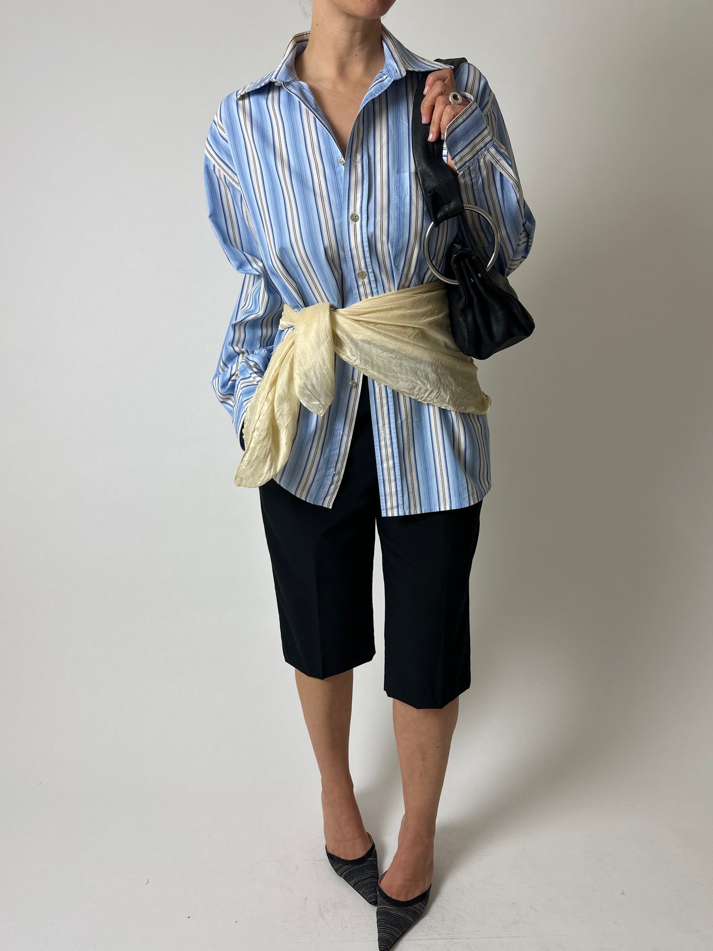Striped shirt | Blue / White