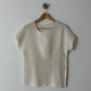 Pleated top | Off white