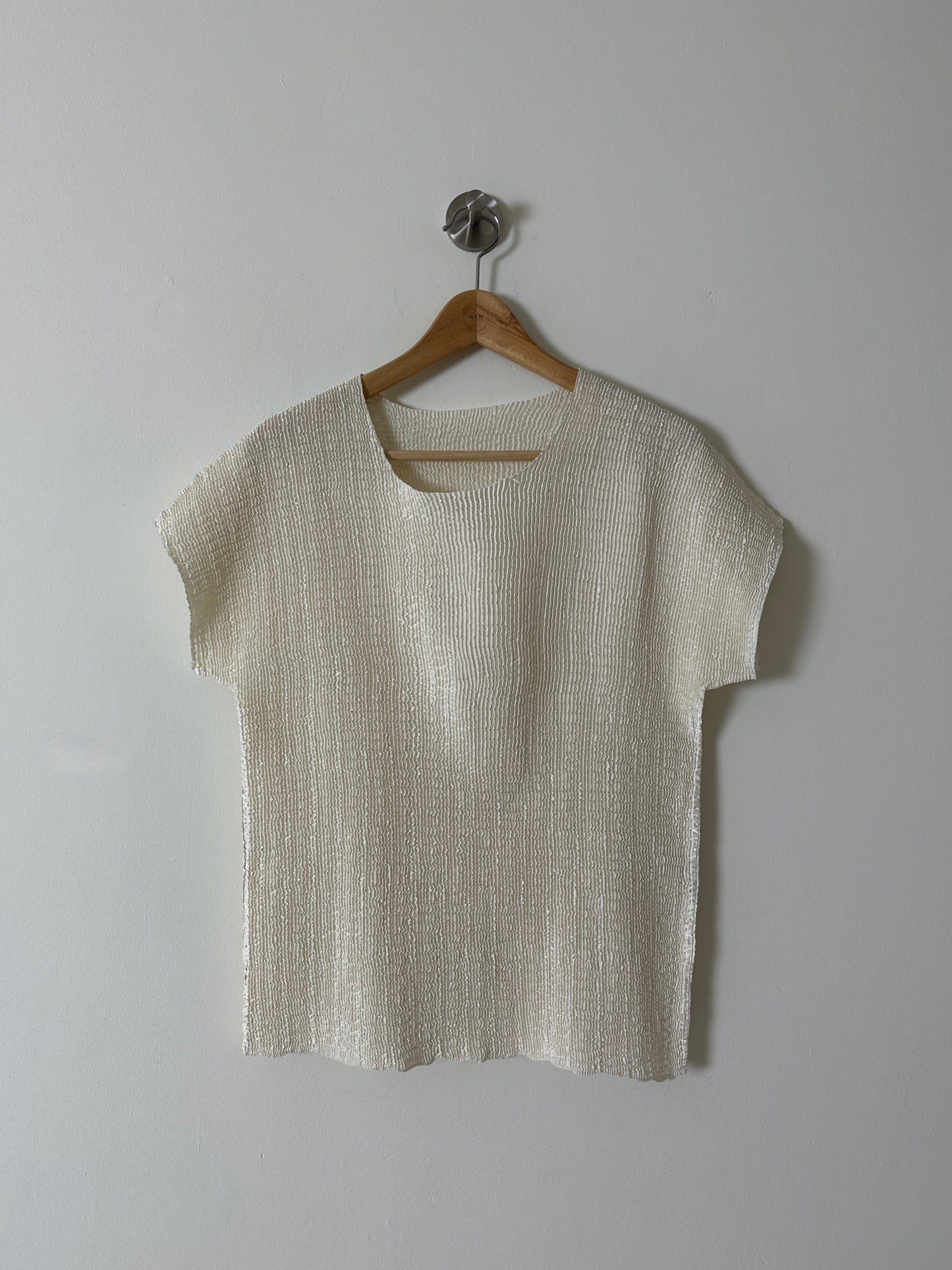 Pleated top | Off white