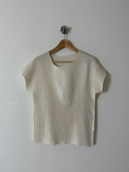 Pleated top | Off white