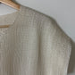 Pleated top | Off white