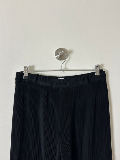 pleated culotte | Black