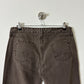 Low waist bootleg denim | Soft brown