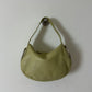 Leather hand bag | Olive green