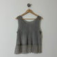 Sheer top | Grey