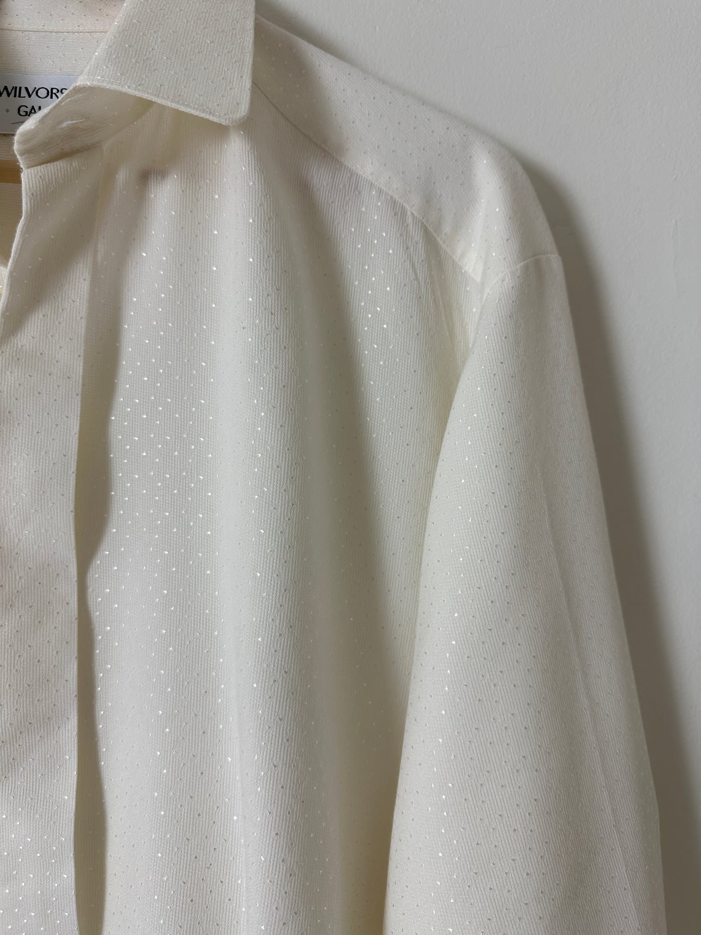 Oversized dotted shirt | Off white