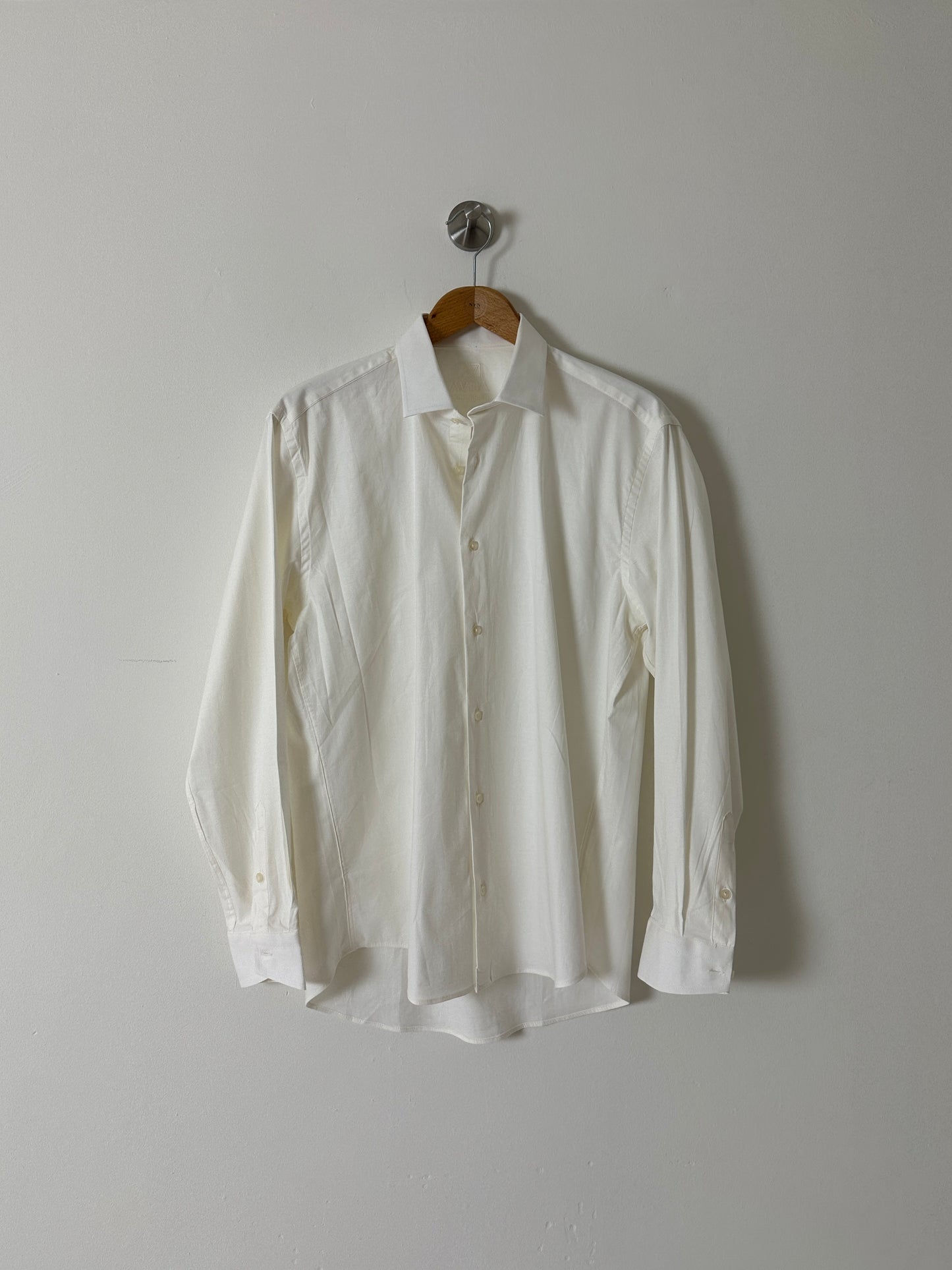 Classic cotton shirt | Cream white