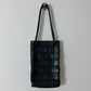 Woven leather bag | Night