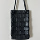Woven leather bag | Night