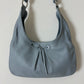 Leather shoulder bag | Ice blue