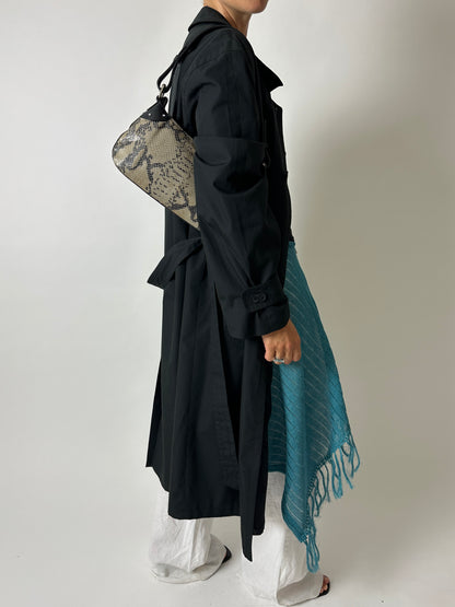 Oversized trench coat | Black