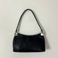 Leather shoulder bag | Black
