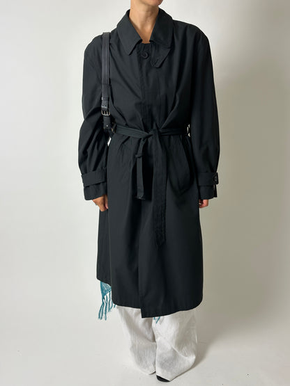 Oversized trench coat | Black
