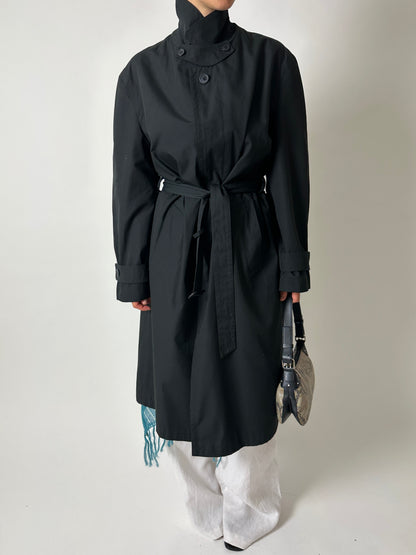 Oversized trench coat | Black