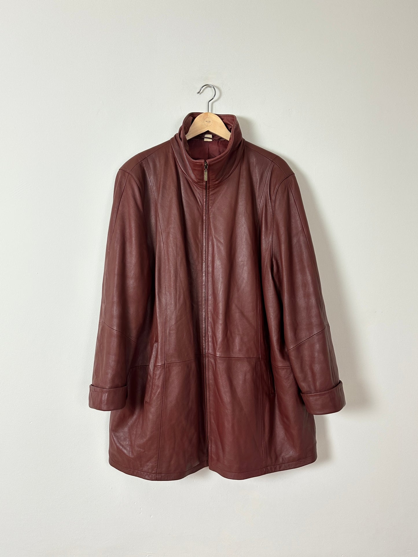 Leather jacket | Brick