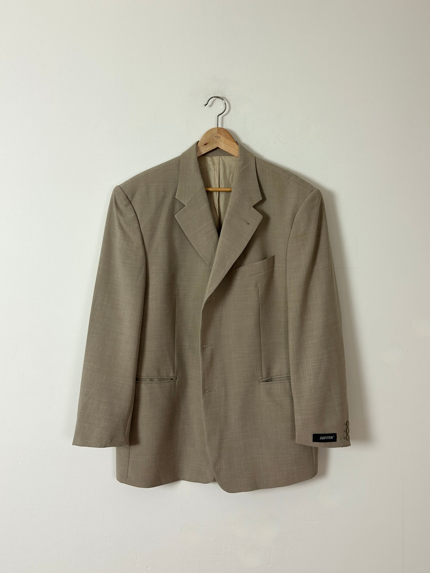 Relaxed fit blazer | Beige