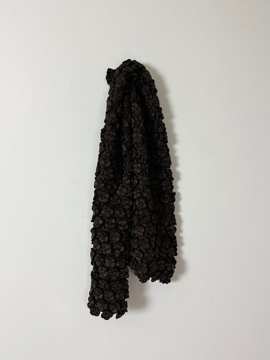 Scarf | Dark brown