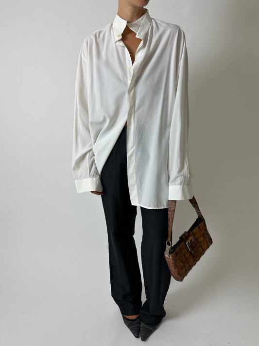 Tuxedo collar shirt | Off-White