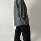 Oversized checked shirt | Grey