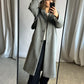 Long wool coat | Grey