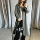 Long wool coat | Grey