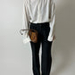 Tuxedo collar shirt | Off-White