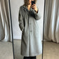 Long wool coat | Grey
