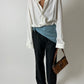 Tuxedo collar shirt | Off-White