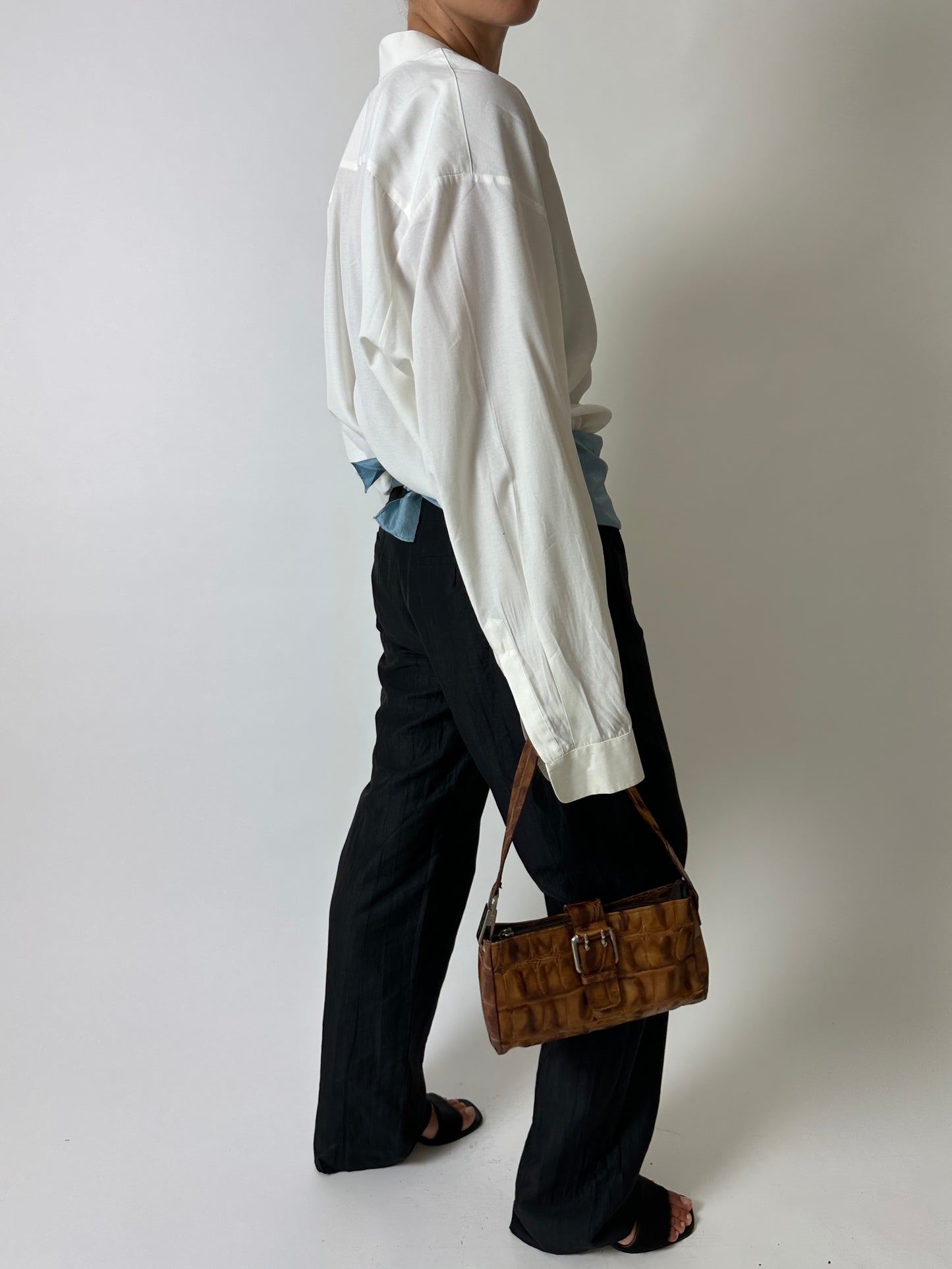 Tuxedo collar shirt | Off-White