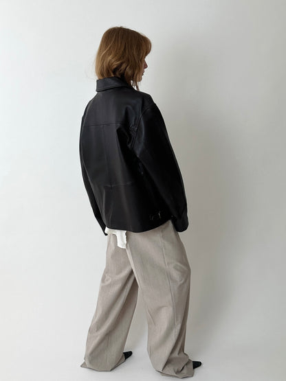 The Leather Jacket - 01 Dark Brown