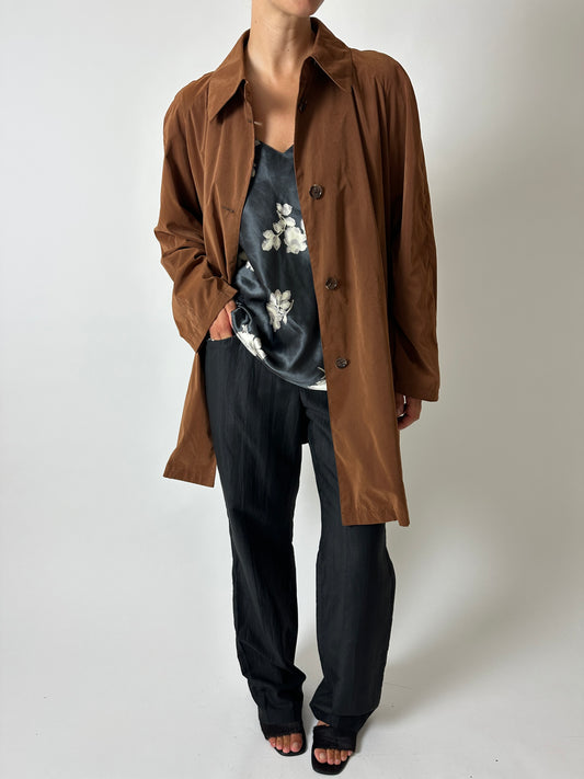Car coat | Chestnut
