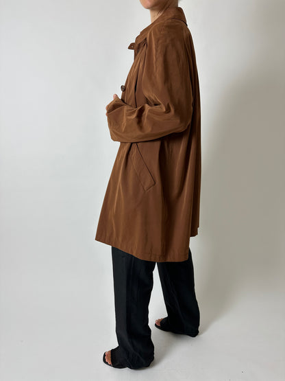 Car coat | Chestnut
