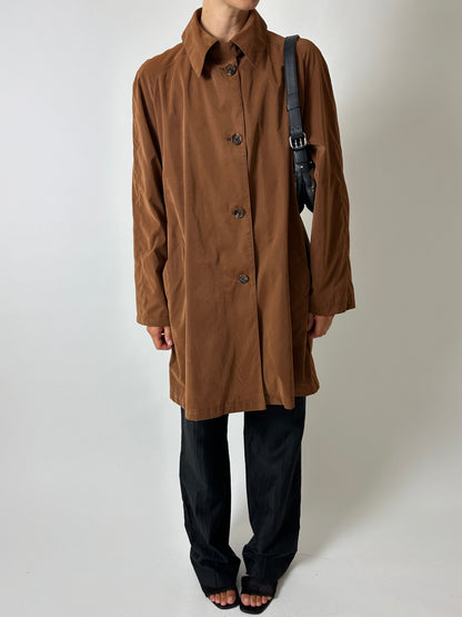 Car coat | Chestnut