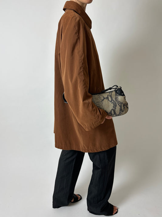 Car coat | Chestnut