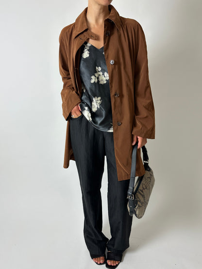 Car coat | Chestnut