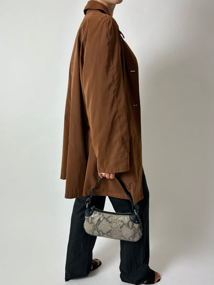 Car coat | Chestnut
